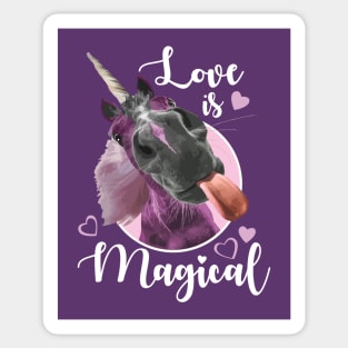 Love is Magical Sticker